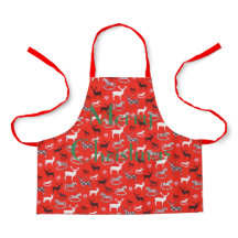 Personalisera REINDEER HJORT ROCKING HORSE Julafto