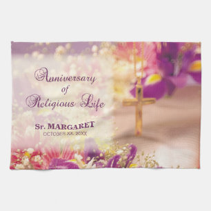 Personalisera, Religiösa Life för årsdag, nun Kökshandduk
