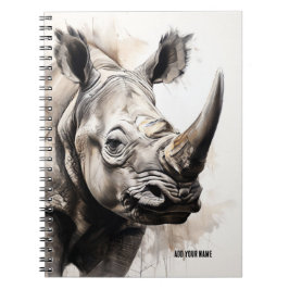 PERSONALISERA: Rhino | Journal Anteckningsbok