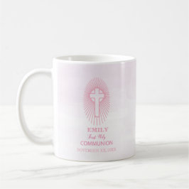 Personalisera, Rosa First Heliga Communion Kor Hos Kaffemugg