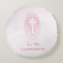 Personalisera, Rosa First Heliga Communion Kor Hos Rund Kudde