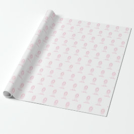 Personalisera, Rosa första heliga kommunion kors V Presentpapper