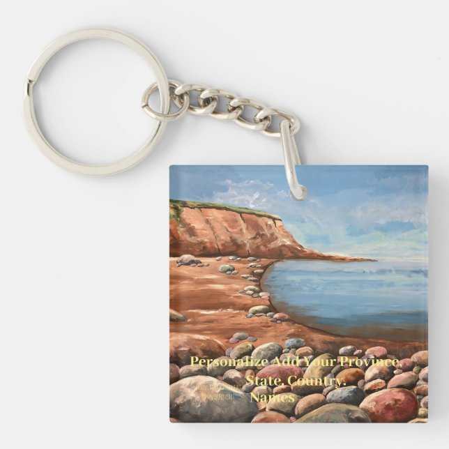 PERSONALISERA Rustic Blues/bruna Ocean Art (Framsidan)