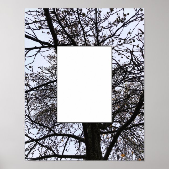 PERSONALISERA! RUSTISK "MAT"-BAKDROP POSTER (Framsidan)