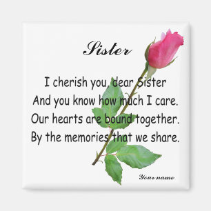 PERSONALISERA SISTER - MAGNET