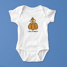 Personalisera söt liten pumpa-valp t shirt