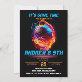 personalisera Sport Basketball Birthday Inbjudningar
