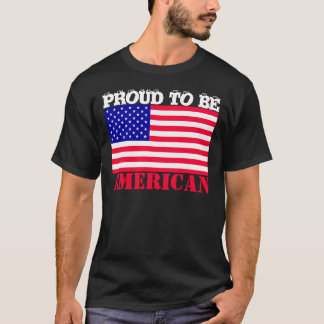 Personalisera stolt över att vara amerikansk (nati t shirt