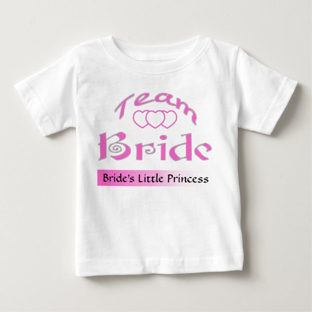 PERSONALISERA TEAM BRIDE TEE (Framsida)