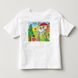Personalisera Tecknad Film I Min Trädgård T Shirt