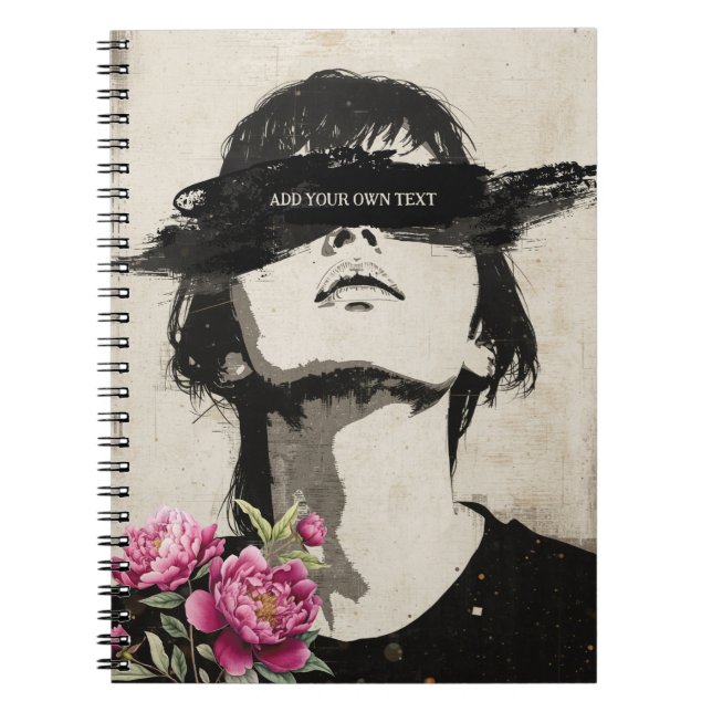 PERSONALISERA: Tittar upp | Anteckningsbok (Framsidan)