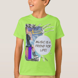 Personalisera Trombone Music är en vän till livet! T Shirt