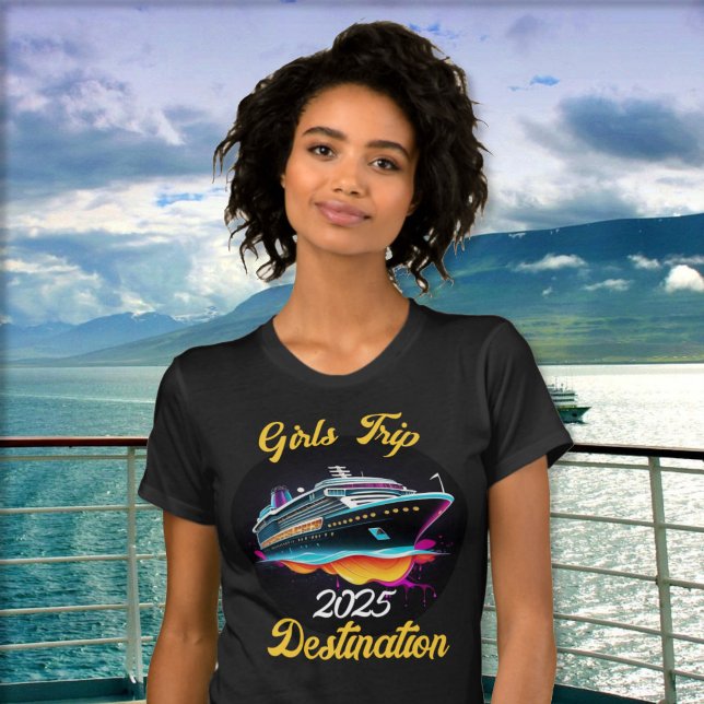 Personalisera turistmål i Resa för kryssningsår fö T Shirt (Skapare uppladdad)