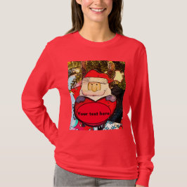 Personalisera Ugly Sweatshirt Santa T Shirt