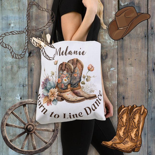Personalisera västerländsk Boho Line Dance Tygkasse (Skapare uppladdad)