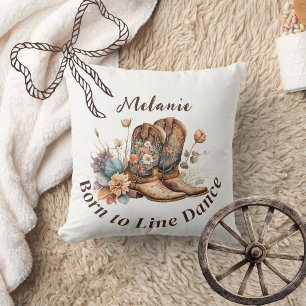 Personalisera Western Boho Line Dance Kudde