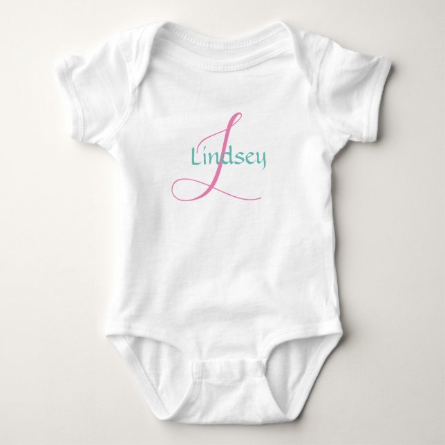 PERSONALISERAD BABYKROPP T SHIRT (Framsida)