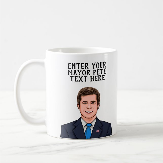 PERSONALISERAD BORGMASTARE PB KAFFEMUGG (Vänster)