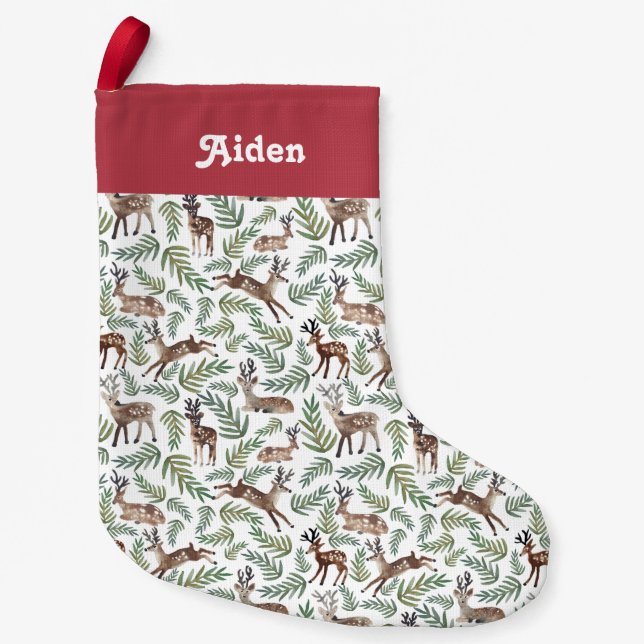 Personaliserad | Förlorat tidigt Liten Julstrumpa (Framsidan)