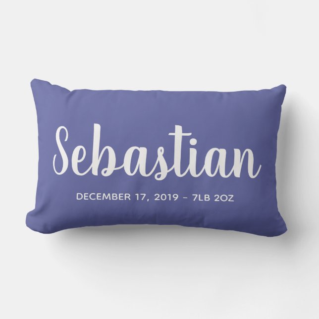 Personaliserad | POJKE Lumbarkudde (Framsida)