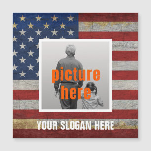 PERSONALISERAD SLOGAN LANDSTÄMNING ANPASSAD FLAGGA