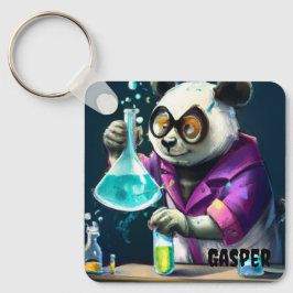 PERSONALISERAD VÄNLIG PANDA-POTIONSTILLVERKARE-NYC NYCKELRING
