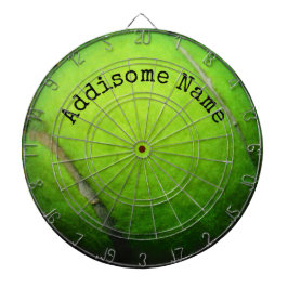 Personaliserar Monogrammed Gult Tennis Boll Darttavla