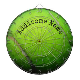 Personaliserar Monogrammed Gult Tennis Boll Darttavla