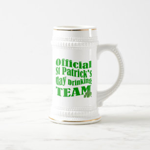 Personaliserat irländskt St patrick's day Sejdel