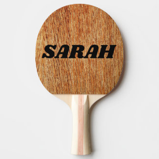 PERSONALISERAT NAMN splitter nytt PING PONG PADDLA Pingisracket