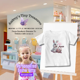 Personaliserat Påsk Baby T-Shirt