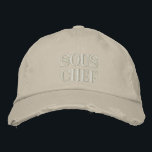 personaliserbar smekkock broderad keps<br><div class="desc">Gå in i gourmet-världen och belysa stil! "Sous Chef Embroized Baseball Cap" är särskilt designad för kulinariska entusiaster. Texten "Sous Chef" som är noggrant brokig på framsidan av sockeln återspeglar din professionell, medan "Architect of Taste" och "Kitchen Hero"-uttrycken på sidorna understryker dina talanger och kreativitet i köket. Denna kapsyl, som...</div>