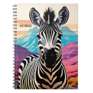 PERSONALISERING: Kap-zebra   Anteckningsbok