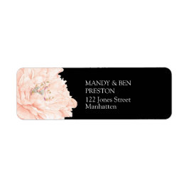 Personalisierbar Elegant Modern Address Aufkleber Returadress Etikett