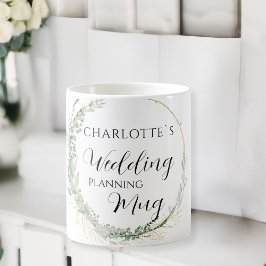Personalisierbar- Wedding-Planning-Mug     Kaffemugg