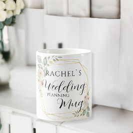 Personalisierbar- Wedding-Planning-Mug  Kaffemugg