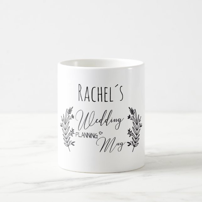 Personalisierbar- Wedding-Planning-Mug Kaffemugg (Center)