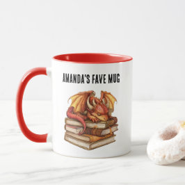 Personalisierbare Book Hoarder Mugg