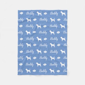 Personalisierte Decke für Beagle Freunde Fleecefilt