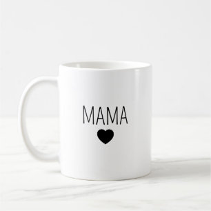 Personalisierte Keramiktasse Mamma mit Herz Tass Kaffemugg