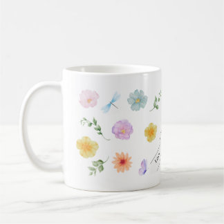 Personalisierte Mama Tasse mit Kinderhände Kaffemugg