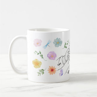 Personalisierte Mama Tasse mit Kindernamen Kaffemugg
