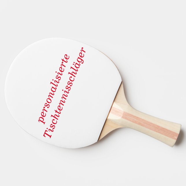 personalisierte Tischtennisschäger Pingisracket (Sidan)