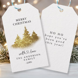 Personalisierte Weihnachts- Geschenkanhänger Presentetikett