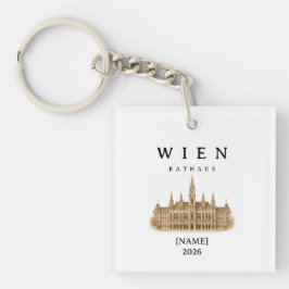 Personalisierte Wien Rathaus | Name & Jahr