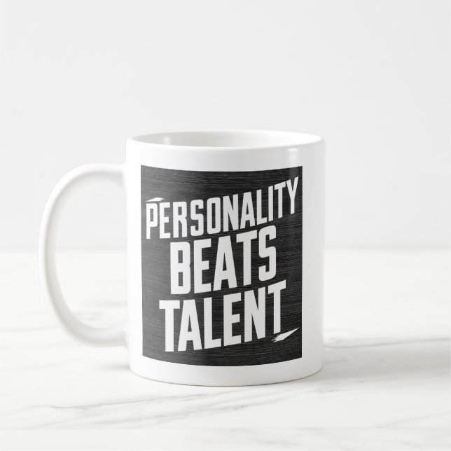 Personalitet Beat talent inspirationsoffert Kaffemugg (Vänster)