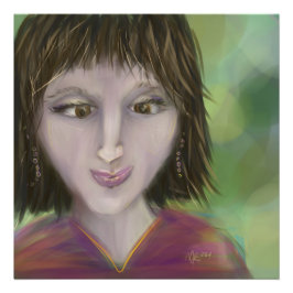 Personality Porträtt 24x24 Begränsad Edition 13 ju Fototryck