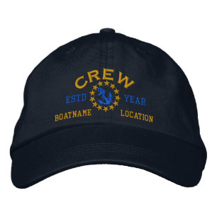 Personalizable ÅR och flagga för Broderad Keps