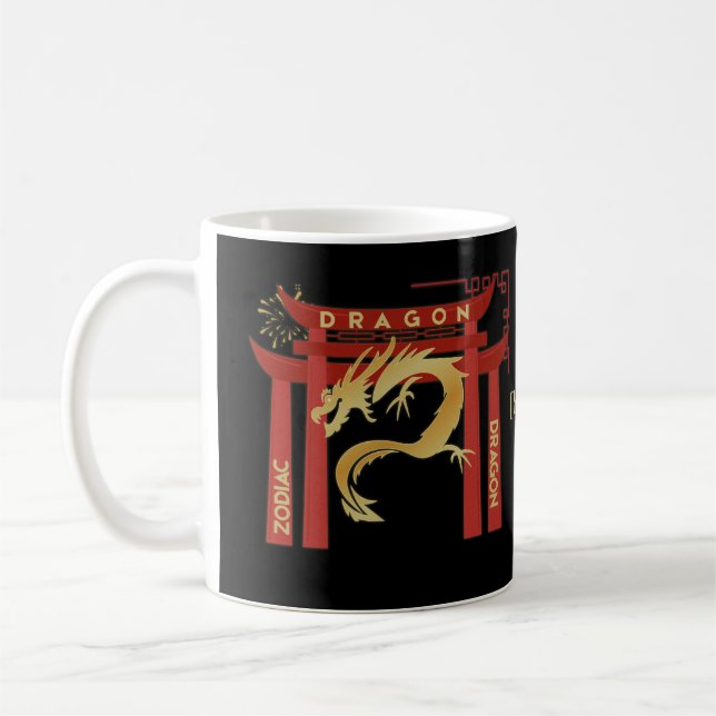 Personalizable Dragon Mug | Taza Dragón Kaffemugg (Vänster)