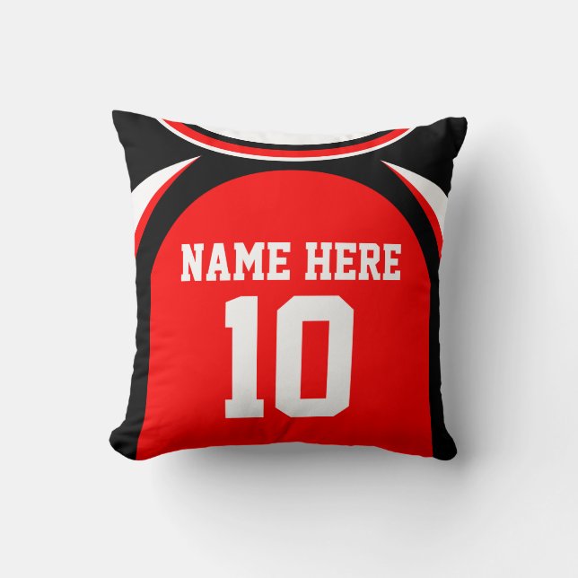 Personalizable fotbollJersey Lumbar/dekorativ Kudde (Framsida)
